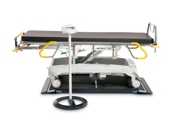seca 657 - EMR-validated platform scale for stretchers #3