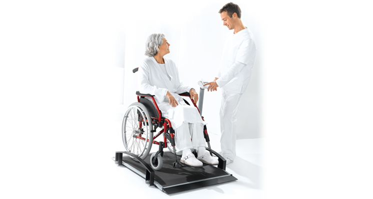 seca 665 - EMR-validated wheelchair scale #2