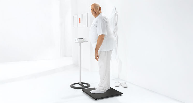 seca 635 r - Flat scale with extra-large platform and RS-232 interface #2