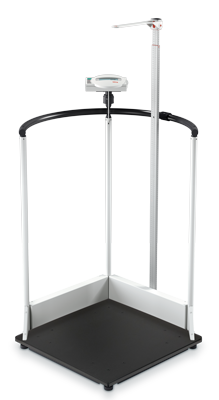 seca 645 - EMR-validated handrail scale with generous platform #3