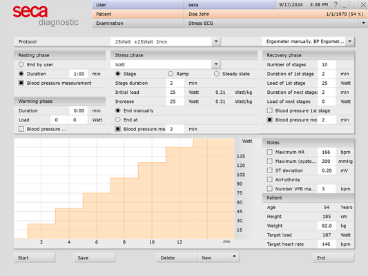 seca Stress ECG Software