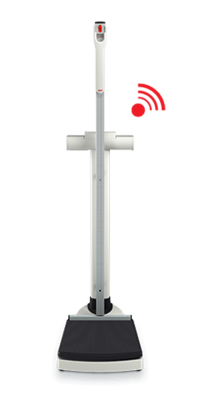 seca 704 s - EMR-validated column scale with stadiometer and 300 kg capacity #0