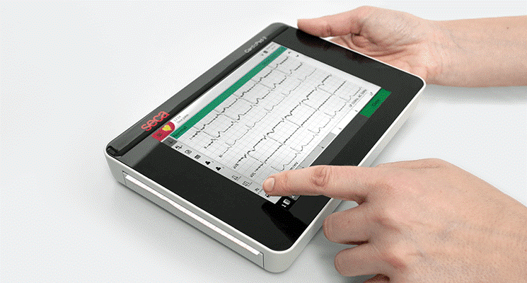 seca CardioPad-2 - Ultra-portable, touch screen 12 lead ECG with Wi-Fi and advanced interpretation #0