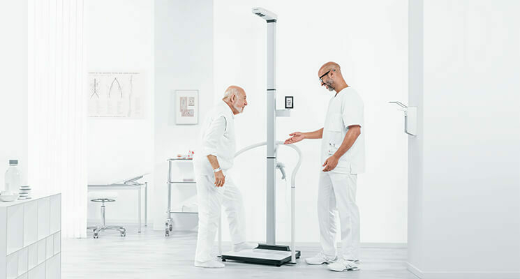 Scale-up Line - EMR-validated handrail scale with ID-Display and height measurement #1