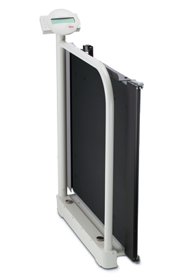 seca 677 r - Wheelchair scale with handrail and RS-232 interface #3