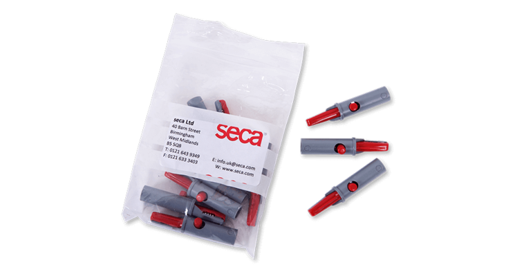 seca alligator clips - Connecting disposable electrodes #0