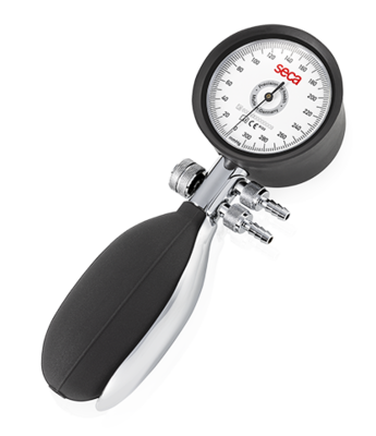 seca b31 - Robust manual blood pressure monitor with membrane-protecting two-tube technology and manometer cap.